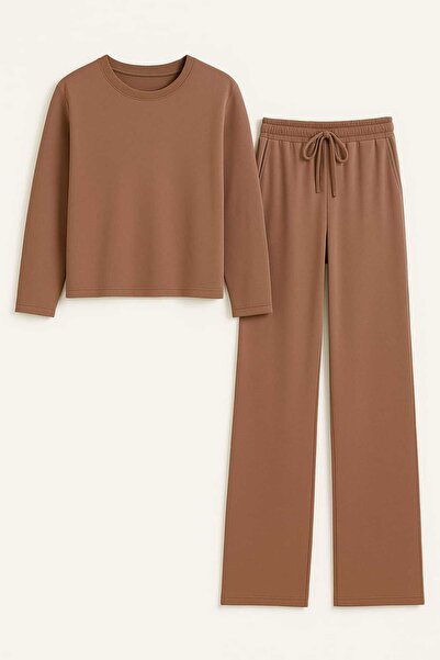 gigigiyim Modal Fabric Two Thread Women's Tracksuit Set