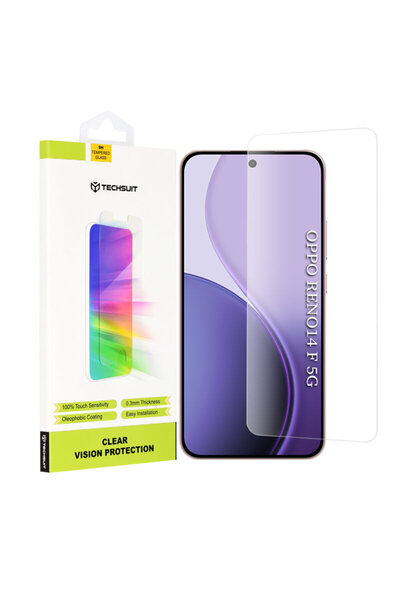 Techsuit Folie sticla Oppo Reno 14 F Clear Vision Glass, transparenta