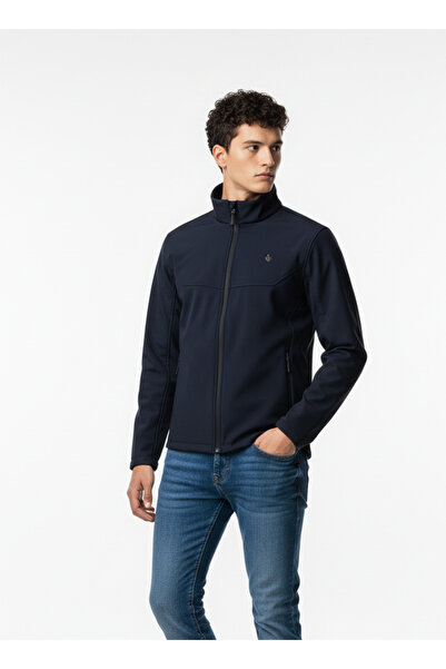 D1fference Erkek Softshell Içi Polarlı Lacivert Su Geçirmez Ve Rüzgara Dayanı...