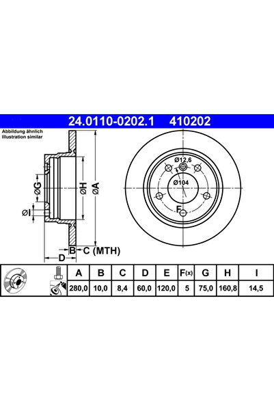 Ate Disc Frana Bmw 3