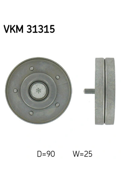 SKF Rola Ghidare/Conducere Curea Transmisie Audi A4 Allroad B8/A4 B8/A5 Seat ...