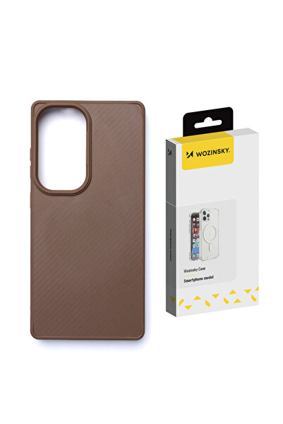 Other Folosiți husa Samsung Galaxy S25 din fibră de carbon și MagSafe - brązowe