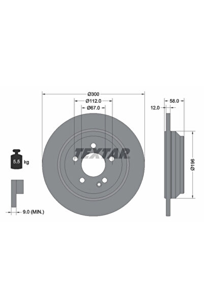 Krieger Disc Frana Lorinser Ls Mercedes-Benz 5-Class/Vito Mixto/Vito Tourer