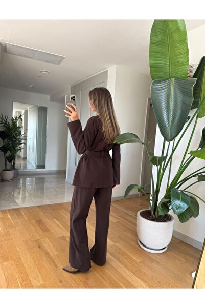 EGZOTİK ASORTİK Thessaloniki Belted Kimono Pants Set