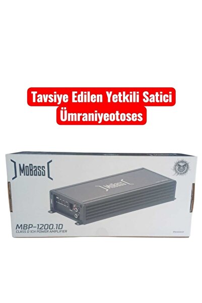 MOBASS MBP-1200,1D CLAS AMFİ MONO SUBWOFER AMFİSİ
