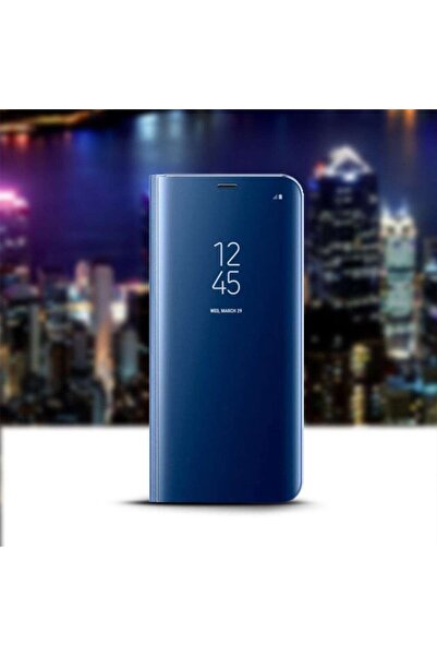 Huawei Y5P 2020 Flip Cover Mirror Blue