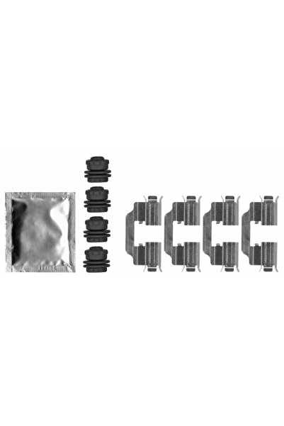 TEXTAR Set Accesorii Placute Frana Opel Adam/Corsa E Vauxhall Adam/Corsa Mode...