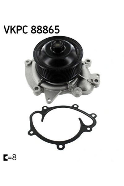 SKF Pompa De Apa Racire Motor Mercedes-Benz C-Class/Clk/Cls