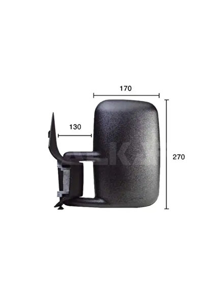 Alkar Oglinda Exterioara Stanga Vw Lt 28-35 2 Bus/Lt 28-46 2 Caroserie/Lt 28-...