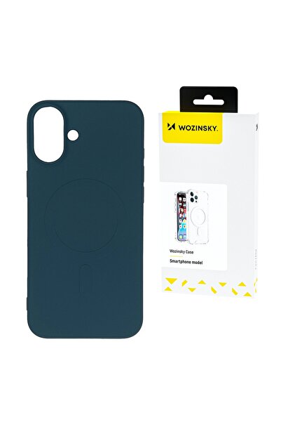 Other Silikonowe magnetyczne etui pe Samsung Galaxy S25+ - niebieskie