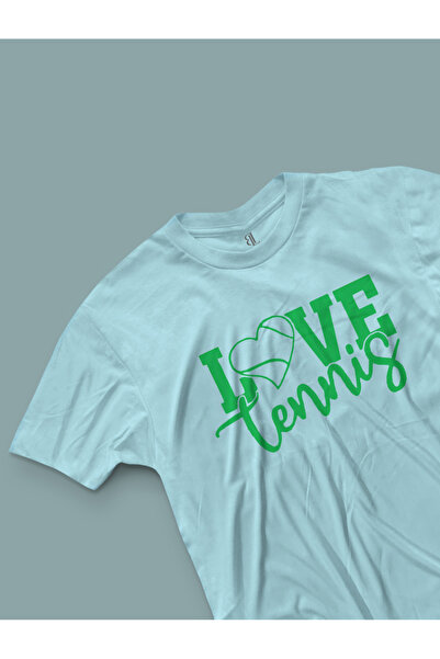FNBX Love Tennis Green Logo T-Shirt