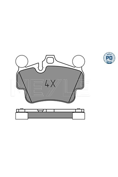 MEYLE Set Placute Frana Frana Disc Porsche 911/Boxster/Cayman