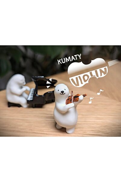 hayatvesanat Kutup Ayısı Keman Çalıyor / Karakter / Hayvan / Figür / Oyuncak ...