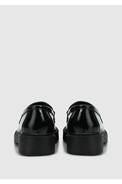 Provoq Черни кожени дамски обувки