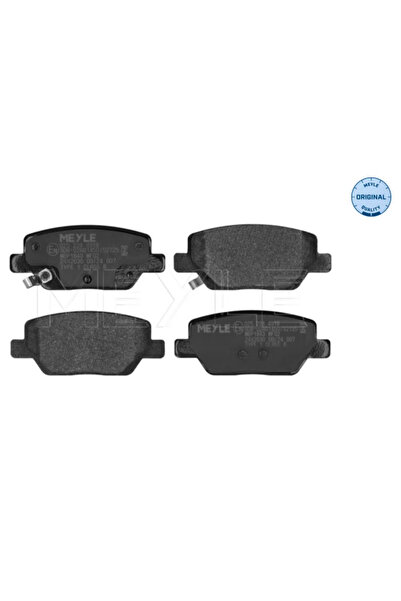 MEYLE Комплект спирачни накладки за дискови спирачки за заден мост Fiat Tipo