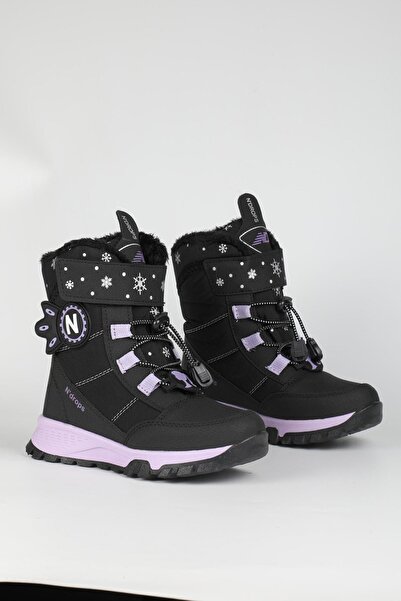 GÜLERSHOES Εγγυημένες Αδιάβροχες Χειμερινές Αντιολισθητικές Μπότες Κοριτσίστικες με Γούνα Μέγεθος 26-27-28-29-30-31-32-33-34-35