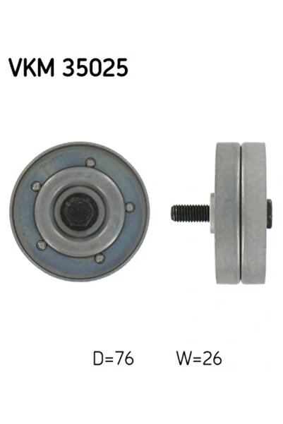 SKF Rola Ghidare/Conducere Curea Transmisie Honda Civic 7 Opel Astra G/Astra ...