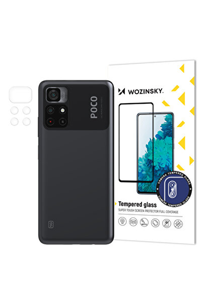 Other Szkło hartowane 9H na cały aparat camera do Xiaomi Poco M4 Pro 5G Camer...