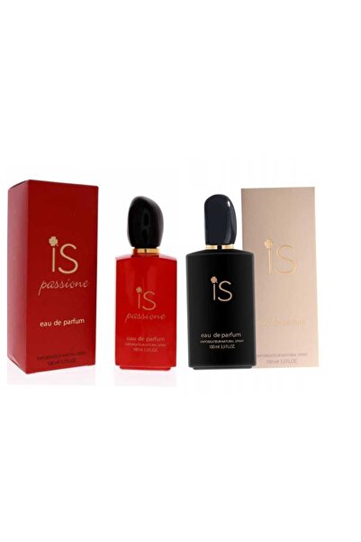 IS PASSIONE SET - IS PASSION 100 ML & IS NOIR 100ml ,Parfum dama 100 ml