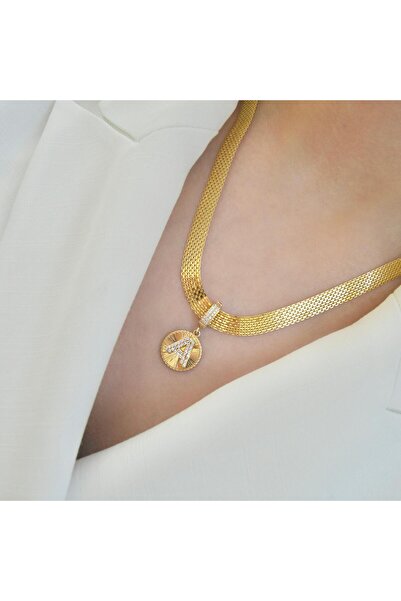 Karadeniz Kuyumculuk Harfli Altın Kolye