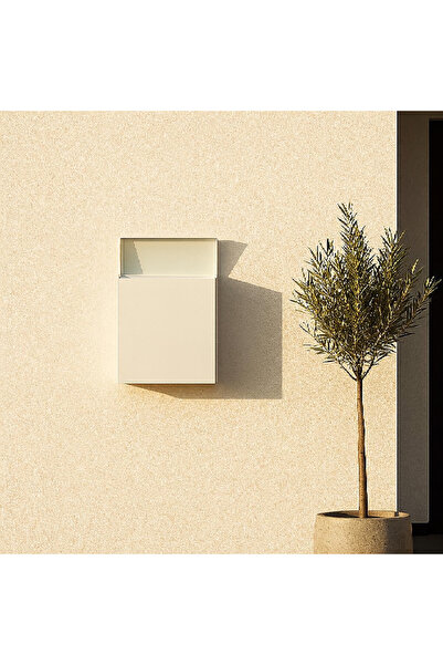 Aypars Atölye Modern Duvar Tipi Metal Posta Kutusu – Suya Dayanıklı Dış Mekan Mektup Kutusu, Dekoratif Mailbox