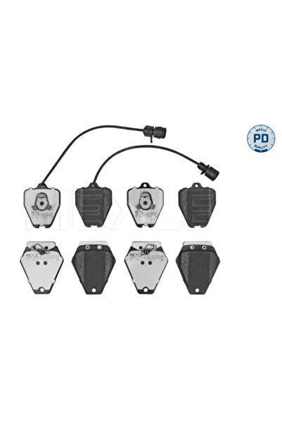 MEYLE Set Placute Frana Frana Disc Punte Fata Audi 100 C4/A6 C4/A8 D2