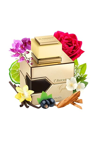Al Haramain L'Aventure Gold, 100ml, Edp Kalıcı Parfüm