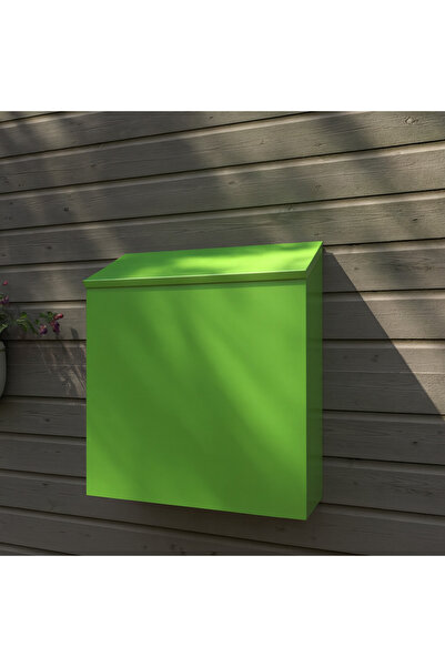 Aypars Atölye Modern Duvar Tipi Metal Posta Kutusu – Suya Dayanıklı Dış Mekan...