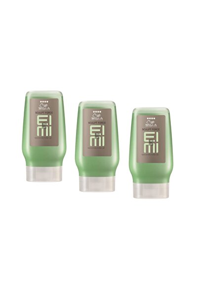 Wella Professionals SET 3 bucăți - gel de păr Eimi Sculpt Force cu fixare ext...
