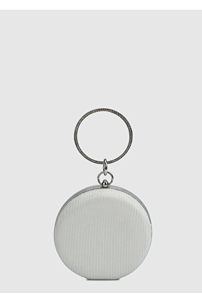 Provoq Сребърна дамска вечерна чанта