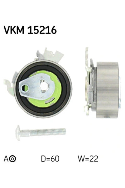 SKF Rola Intinzator Curea Distributie Opel Astra F/Astra G/Corsa B Vauxhall A...