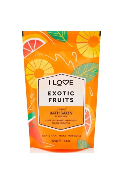 I Love Exotic Fruit Bath Salt, 500 g