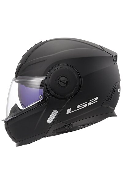 LS2 SCOPE 2 ÇENE AÇILIR KASK MAT SİYAH
