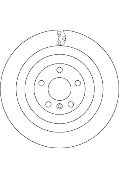 TRW Disc Frana Mercedes-Benz Gl-Class/Gle/Gls