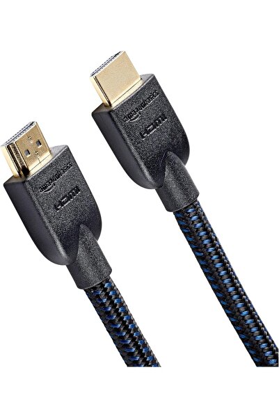 Amazon basics كابل HDMI مضفر من النايلون - 10 أقدام