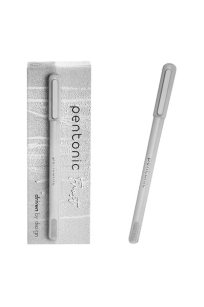 Linc Set of 10 Pentonic Frost Pens, Grey Body, Black Lead, 0.7 mm