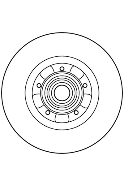 TRW Disc frana Renault Kangoo / Grand Kangoo 2/Kangoo Be Bop/Kangoo Express