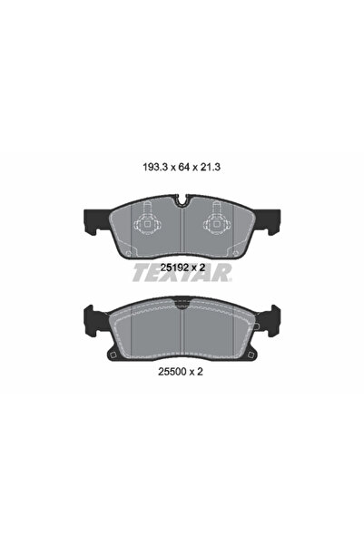 Krieger Set Placute Frana Frana Disc Mercedes-Benz Gl-Class/Gle/Gls