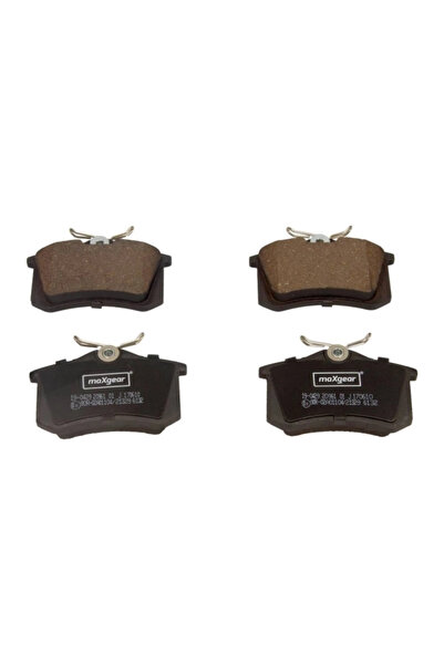 MaxGear Set Placute Frana Frana Disc Puntea Spate Vw Corrado/Golf 2/Golf 3