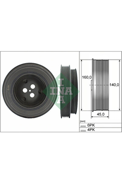 FAG Fulie Curea Arbore Cotit Citroen Jumper 2 Bus/Jumper 2 Caroserie/Jumper 2...