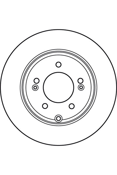TRW Disc Frana Hyundai Grandeur/Sonata 5/IX35 Hyundai (Beijing) Sonata