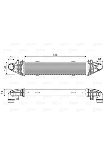 VALEO Compresor intercooler Mercedes-Benz C-Class/E-Class/Slk Mercedes-Benz (...