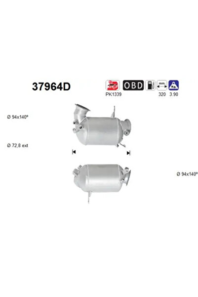 As Catalizator Vw Multivan T6/Transporter T6 / Caravelle T6 Bus/Transporter T...