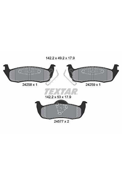 Krieger Set Placute Frana Frana Disc Jeep Commander/Grand Cherokee 3 2004-2011