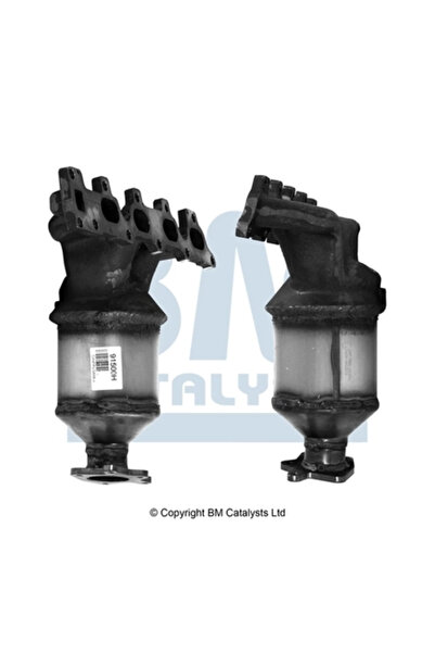 BM CATALYSTS Catalizator Opel Astra H/Meriva A Microbus/Vectra C Vauxhall Ast...