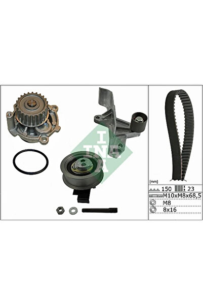 FAG Set Pompa Apa + Curea Dintata Audi A4 B6/A4 B7/A6 C5 Vw Passat B5.5 2000-...