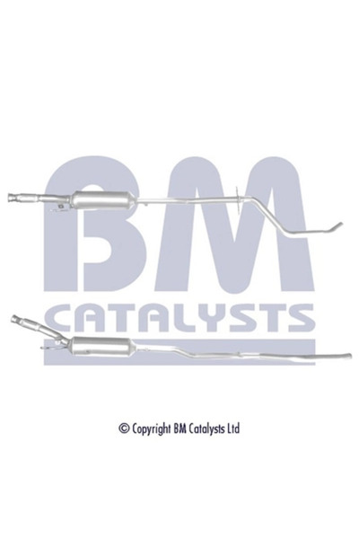 BM CATALYSTS Filtru Funingine/Particule Sist.De Esapament Citroen C5 3 Peugeo...