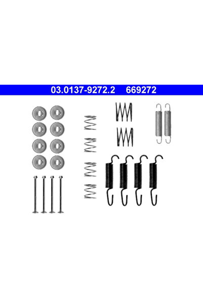 Ate Set Accesorii Saboti Frana Parcare Lexus Gs/Gx/Is 1 Toyota Altezza/Avensi...