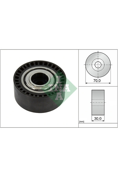 FAG Rola Ghidare/Conducere Curea Transmisie Mercedes-Benz C-Class/Cls