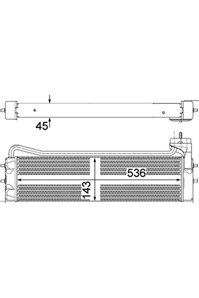 MAHLE Radiator Ulei Ulei Motor Bmw 5/6 2004-2010